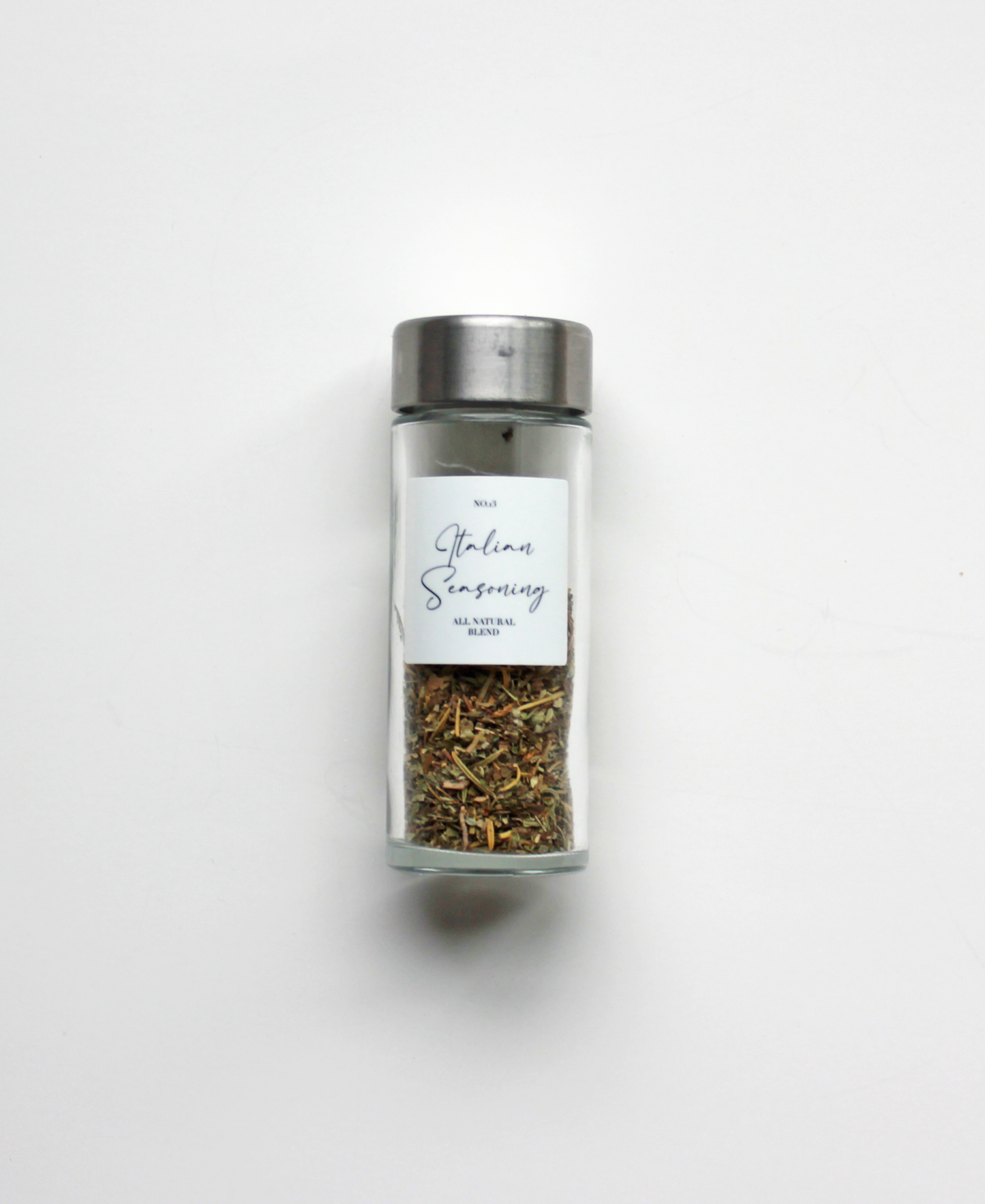 Classic Spice Labels - 1.5"x1.5" Square with Numbers