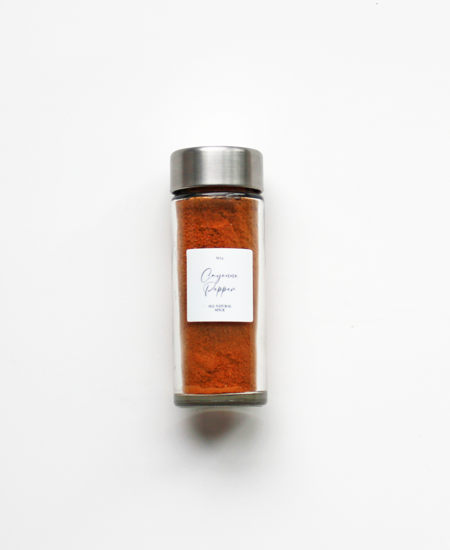 Classic Spice Labels - 1.25"x1.25" Square with Numbers