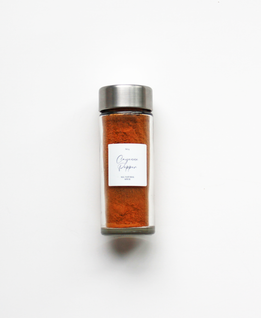 Classic Spice Labels - 1.25"x1.25" Square with Numbers