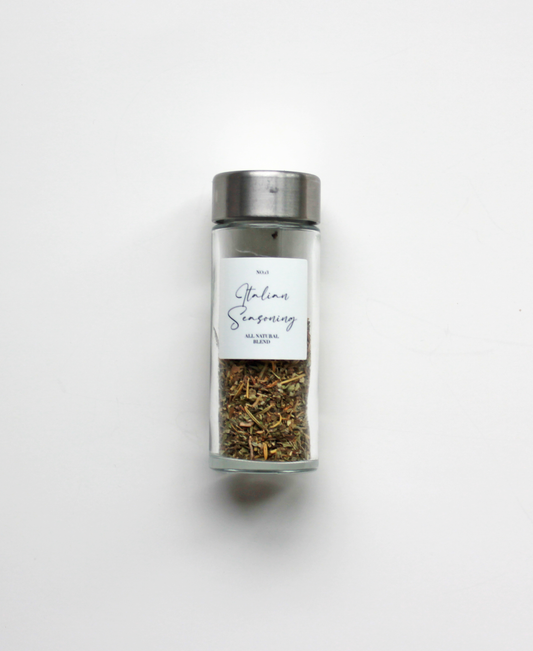 Classic Spice Labels - 1.5"x1.5" Square with Numbers